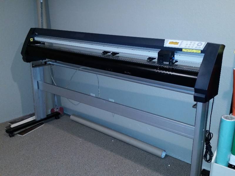 Vinyl Express Model Q160 64&quot; Vinyl Sign Cutter + 1 Year Warranty