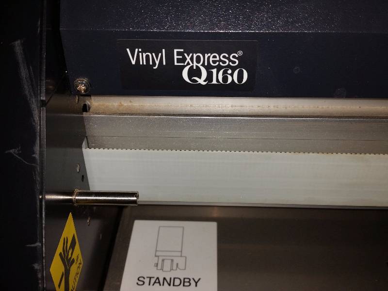 Vinyl Express Model Q160 64" Vinyl Sign Cutter + 90 days Warranty