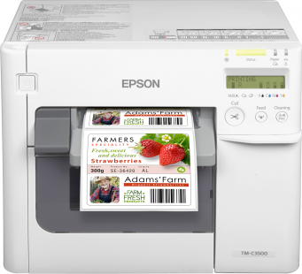 Epson ColorWorks C3500 Color Inkjet Label Printer - New