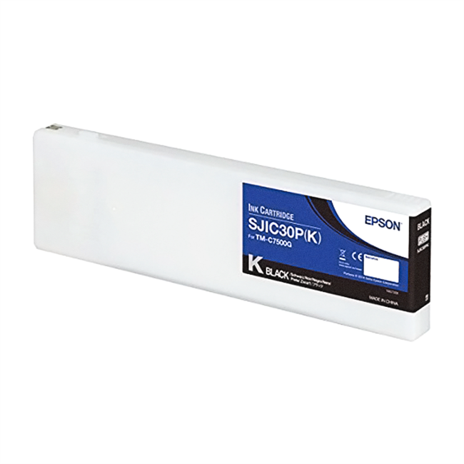 Epson SJIC30P Black Gloss Ink Cartridge for ColorWorks C7500G, C7500GE - C33S020635