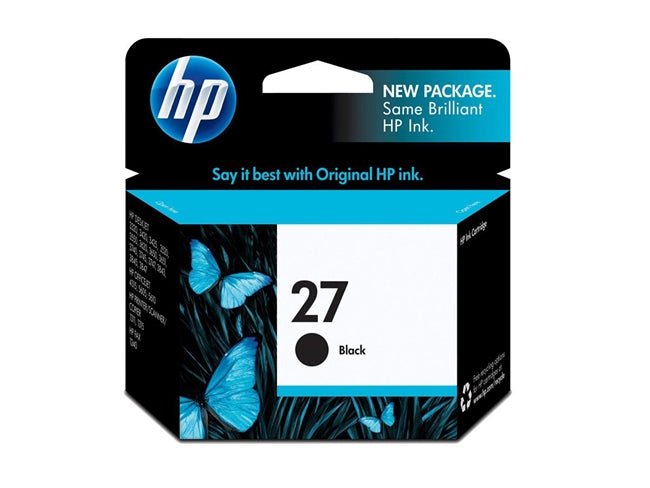 HP 27 Black Inkjet Print Cartridge - C8727AN