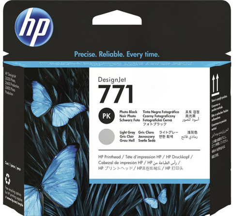 HP CE020A HP771 プリントヘッド フォトブラック / ライトグレー-