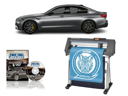 Graphtec CE7000-120AKZ Professional Automotive Styling 48" Cutter - Refurbished - www.wideimagesolutions.com CUTTER 5790.99