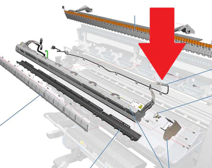Dryer IR Temperature Sensor - For the HP DesignJet L25500, L26100 &amp; Latex 210 Series (CH956-67018) - New