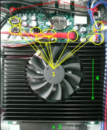 IMLA Interface Board for the HP DesignJet T1120 SD-MFP (CM719-60010) - Refurbished