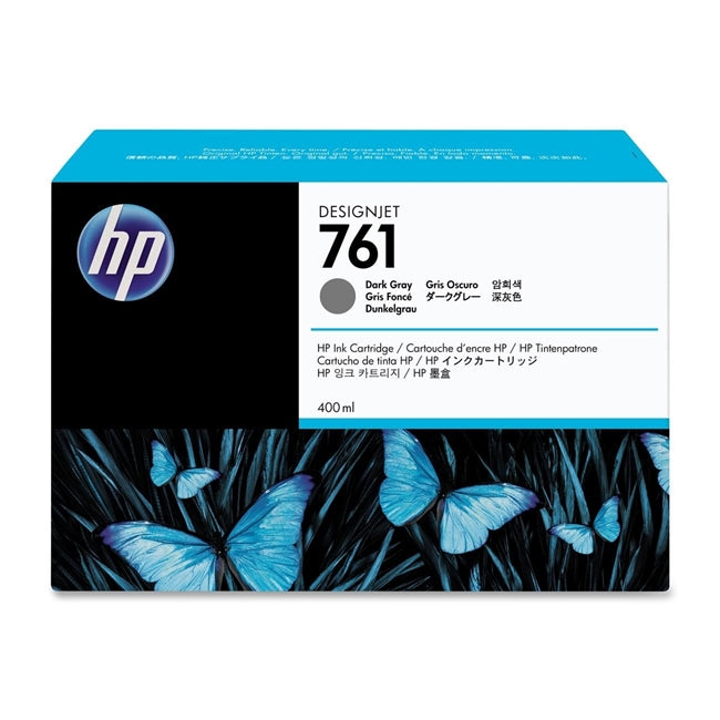 HP 761 400ml Designjet Cartridge Dark Gray - CM996A www.wideimagesolutions.com Parts and Inks 190.18