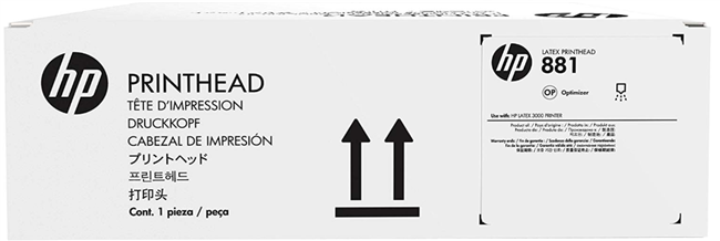 HP 881 Latex Optimizer Printhead for HP Latex 1500, 3000, 3100, 3200, 3500, 3600, 3800 - CR330A
