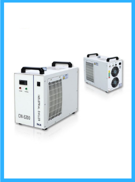 S&A CW-5200DG Industrial Water Chiller (AC 1P 110V 60Hz) for One 130W or 150W CO2 Glass Laser Tube Cooling, 0.93HP www.wideimagesolutions.com  974.00