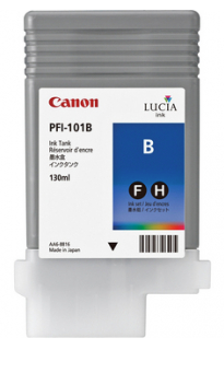 Canon PFI-101B Blue Ink Tank (130ml) for imagePROGRAF iPF5000, iPF5100, iPF6100, iPF6200- 0891B001AA www.wideimagesolutions.com Parts and Inks 58.99