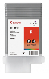 Canon PFI-101R Red Ink Tank (130ml) for imagePROGRAF iPF5000, iPF5100, iPF6000S, iPF6100, iPF6200- 0889B001AA www.wideimagesolutions.com Parts and Inks 58.99