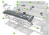 HP CH956-67028 Curing Resistor Holders  for HP Designjet L26500 printer www.wideimagesolutions.com  710.00