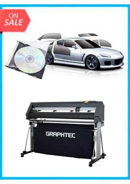 BUNDLE - Graphtec CE7000-130 50" Cutter - New + Tint Tek 20/20 Window Film Cutting Software V10 Monthly Subscription www.wideimagesolutions.com BUNDLE 5135.99