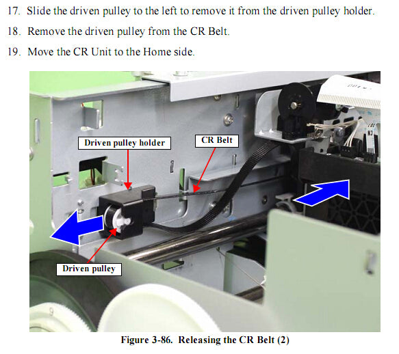 CR Belt EPSON Pro 4900/4910 - New