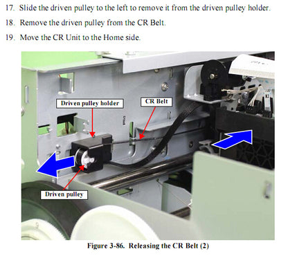 CR Belt EPSON Pro 4900/4910 - New