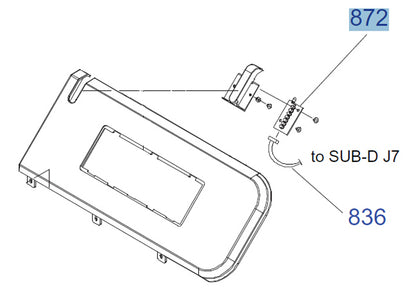 Alarm LED Board for EPSON Pro GS6000 - 2122768