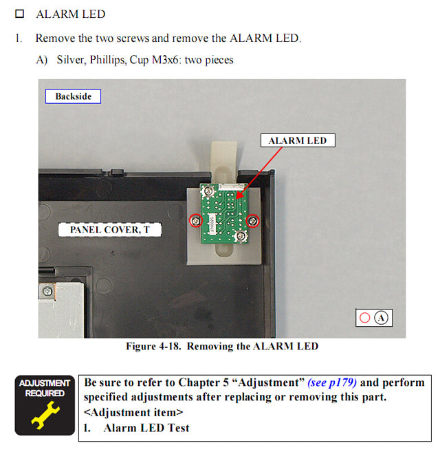 EPSON Pro GS6000 Alarm LED Board - 2122768