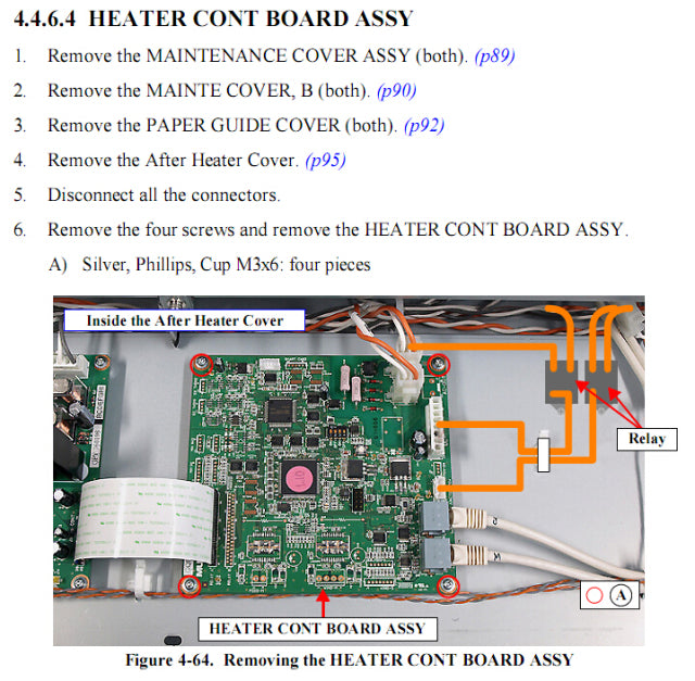 Heater Cont Board for EPSON Pro GS6000 - 2122757