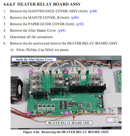 Heater Relay Board for EPSON Pro GS6000 - 2122758