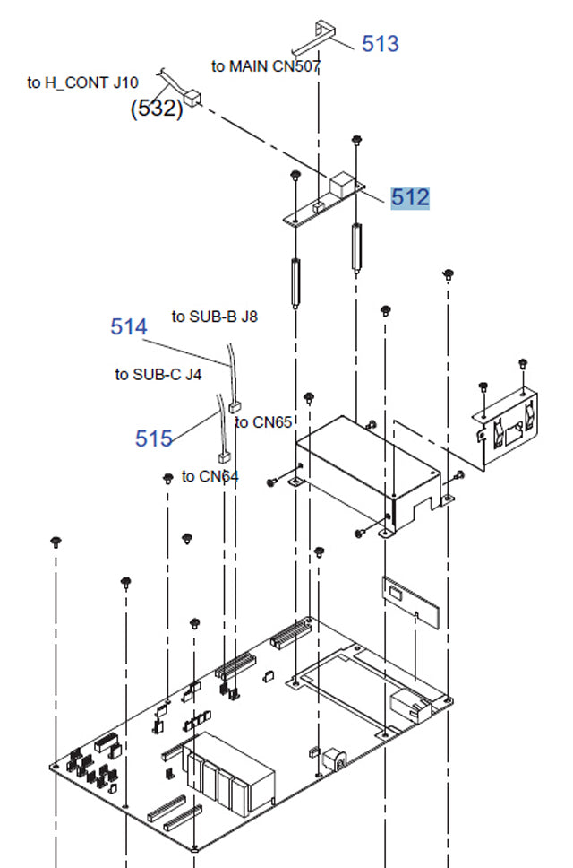 LVDS I/F Board for EPSON Pro GS6000 - 2123043