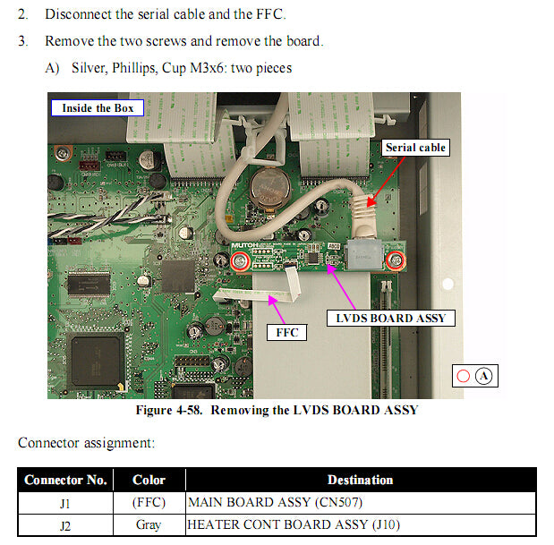LVDS I/F Board for EPSON Pro GS6000 - 2123043