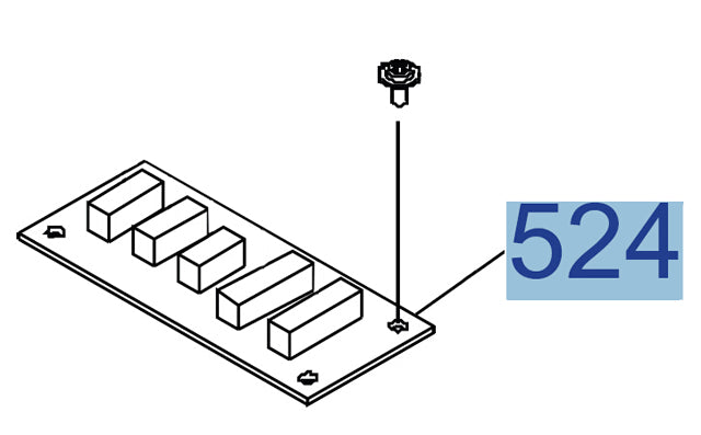 Power Supply Term Board for EPSON Pro GS6000 - 2122756