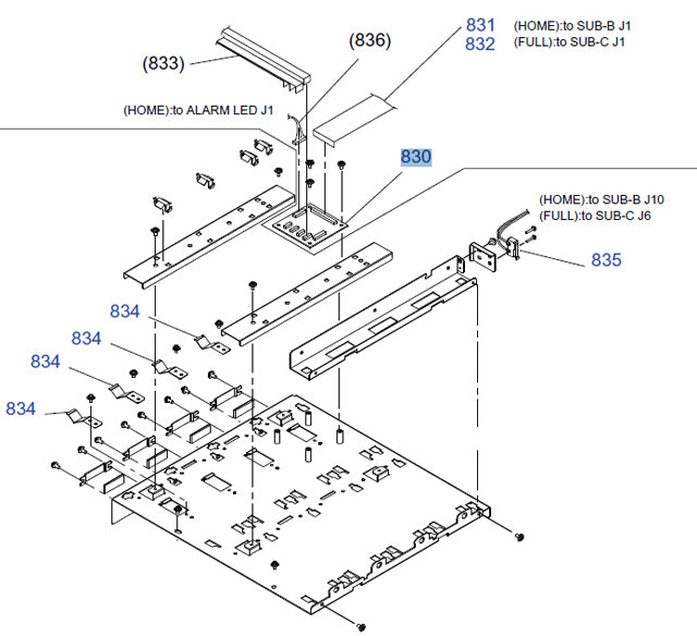 Sub-D Board for EPSON Pro GS6000 - 2122766