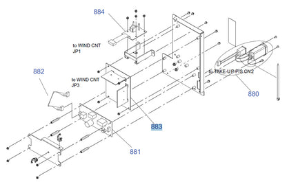 Take Up Cont Board for EPSON Pro GS6000 - 2122770