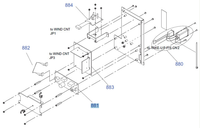 Take Up P/S Board for EPSON Pro GS6000 - 2122769