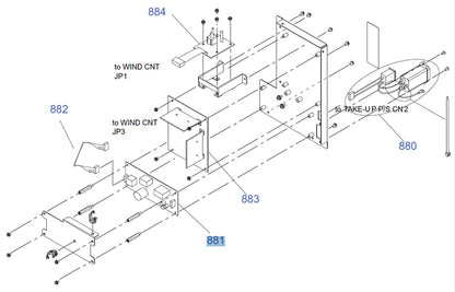 Take Up P/S Board for EPSON Pro GS6000 - 2122769
