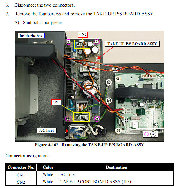 EPSON Pro GS6000 Take Up P/S Board - 2122769