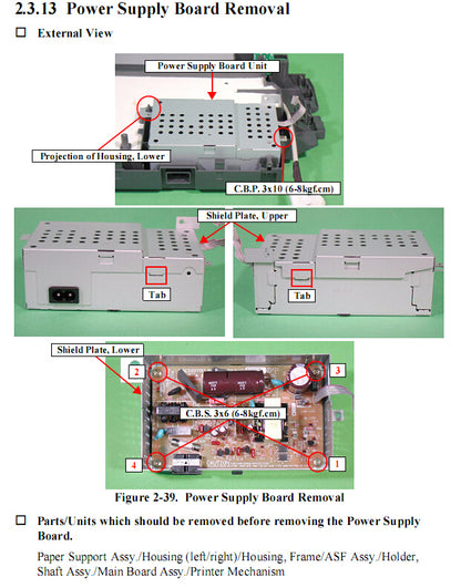 Power Board for EPSON R200/R220/R230 - 1443461