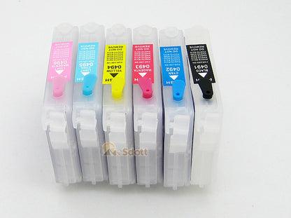 Ink Cartridges T0491-T0496 for EPSON R230