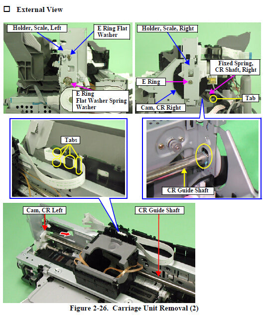 EPSON R230/R220 Carriage ASSY - 1303728