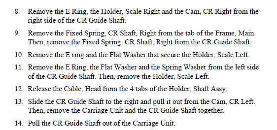 Carriage ASSY for EPSON R230/R220 - 1303728