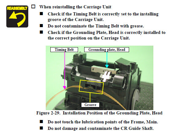 Carriage ASSY for EPSON R230/R220 - 1303728