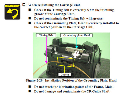 Carriage ASSY for EPSON R230/R220 - 1303728