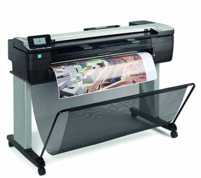 HP DesignJet T830 36" Large-Format Multifunction Wireless Plotter Printer with Mobile Printing
