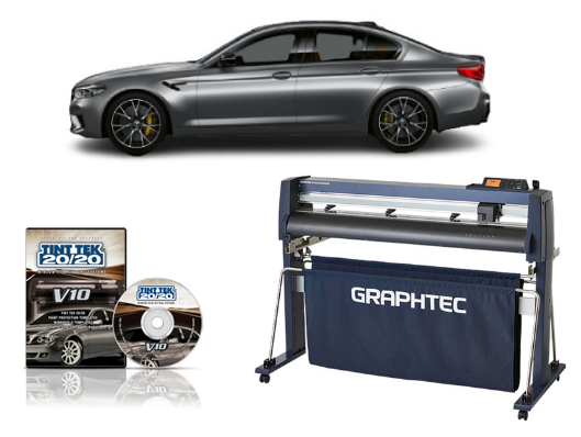 GRAPHTEC FC9000-100 42&quot; Wide Cutter - New + TINT TEK 20/20 WINDOW FILM CUTTING SOFTWARE V10 1 YEAR SUBSCRIPTION www.wideimagesolutions.com CUTTER 6891.99