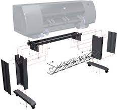 HP DESIGNJET 4020 - 4000 - 4520 FOOT ASSEMBLY Q1271-60454 REFURBISHED www.wideimagesolutions.com Parts and Inks 36.99