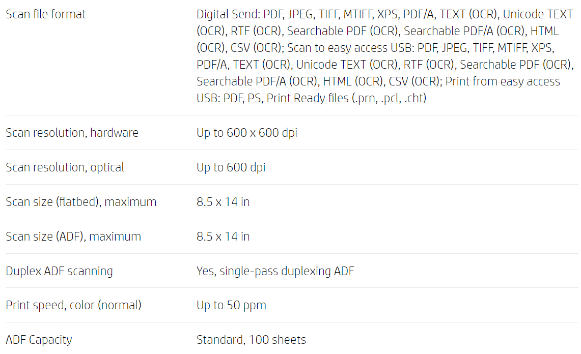 HP PageWide Enterprise Color Flow MFP 586z Printer