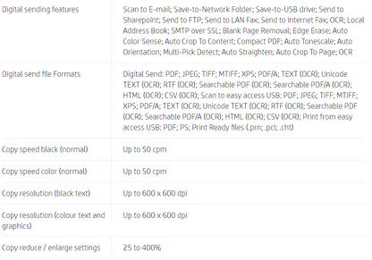 HP PageWide Enterprise Color Flow MFP 586z Printer