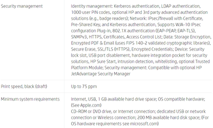 HP PageWide Enterprise Color Flow MFP 586z Printer