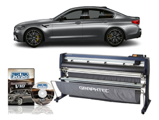 GRAPHTEC FC9000-140 54" (162.6 cm) Wide Cutter - New + Tint Tek 20/20 Window Film Cutting Software - 1 Year Subscription www.wideimagesolutions.com CUTTER 6995.99