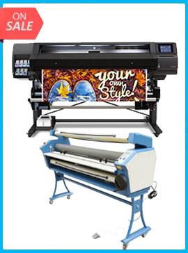 HP Latex 560 64" - New + UPGRADED VING 63" FULL-AUTO LOW TEMP. WIDE FORMAT COLD LAMINATOR, WITH HEAT ASSISTED www.wideimagesolutions.com  17655.99