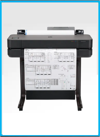 HP DesignJet T630 Large Format Wireless Plotter Printer - 24", with Mobile Printing (5HB09A) www.wideimagesolutions.com PRINTER 1399.00