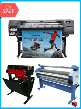 HP Latex 115 - NEW + 55IN FULL-AUTO WIDE FORMAT COLD LAMINATOR, WITH HEAT ASSISTED + 53&quot; 3 ARMS CONTOUR CUT VINYL CUTTER W/ VINYLMASTER CUT SOFTWARE www.wideimagesolutions.com  12898.99