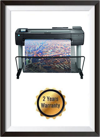 HP DesignJet T730 36-in Printer - Recertified + 2 Years Warranty www.wideimagesolutions.com PRINTER 2499.00