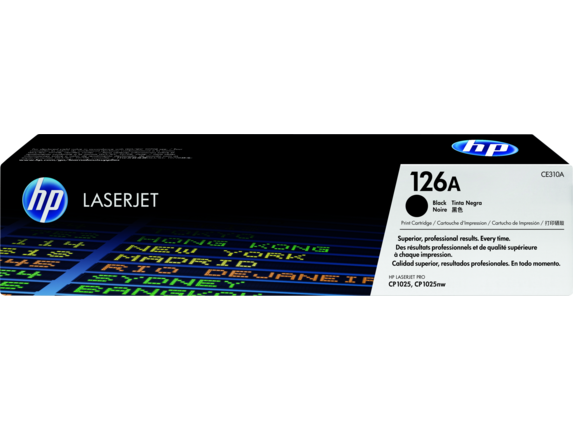 HP 126A Black LaserJet Toner Cartridge for HP LaserJet Pro 100, CP1025nw, M275, M175nw - CE310A www.wideimagesolutions.com Parts and Inks 54.99