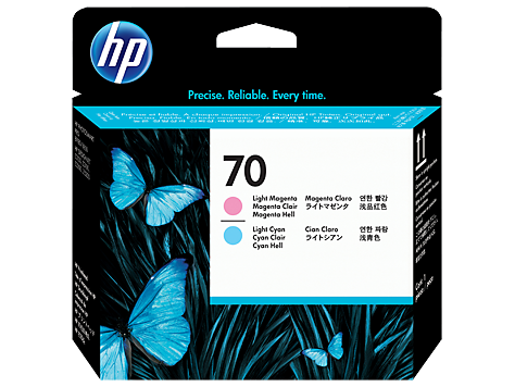 HP 70 Lt. Magenta and Lt. Cyan Printhead (C9405A) www.wideimagesolutions.com Parts and Inks 82.34