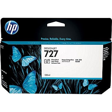 HP 727 Photo Black Designjet Ink Cartridge 130ml for HP T920, T1500 - B3P23A www.wideimagesolutions.com Parts and Inks 79.85